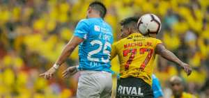 Wacho Vera marc&oacute; el gol de descuento para Barcelona.