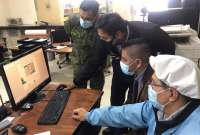 Registro Civil recibe insumos para cedulación por parte del Instituto Geofísico Militar