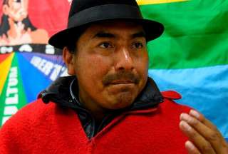 Leonidas Iza es acusado de supuesta paralización de servicios públicos durante el paro nacional. 
