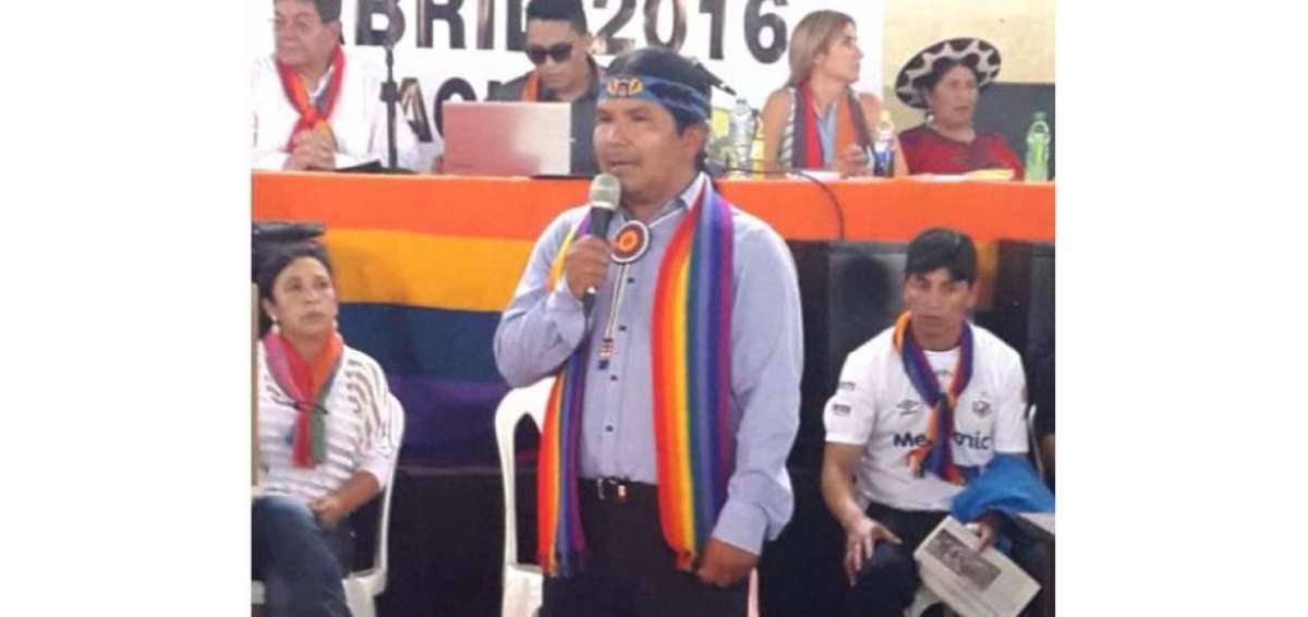 Marlon Santi es el nuevo coordinador del movimiento PachaKutik