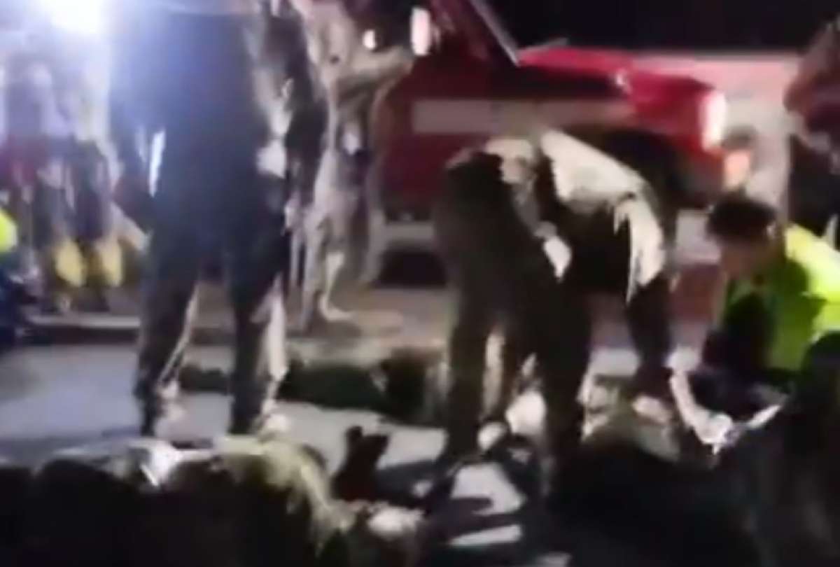 Siete militares est&aacute;n heridos tras un accidente de tr&aacute;nsito en la V&iacute;a a la Costa.