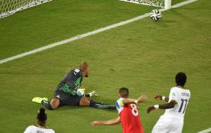 Gol de Dempsey a los 31 segundos, el m&aacute;s r&aacute;pido del mundial. Foto: AFP