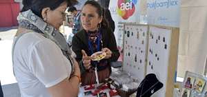 La feria "Recorriendo la ruta de la calidad" se realiza en el Centro de Exposiciones Quito.