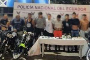 Policía captura a nueve integrantes de ‘Las Águilas’