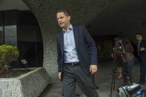 El alcalde Mauricio Rodas dijo que conoci&oacute; a Mu&ntilde;oz desde 2009. Foto: Fernando Sandoval/ EL TEL&Eacute;GRAFO. 