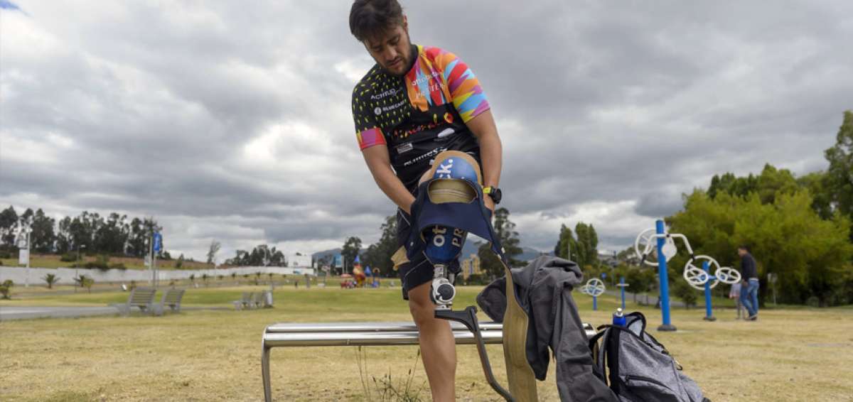 En las Copas del Mundo de triatl&oacute;n para personas con discapacidad Pablo Vallejo buscar&aacute; clasificar a los JJ.OO.