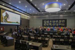 Durante 2 d&iacute;as  en la sede de Unasur en Quito se debatir&aacute; sobre Soberan&iacute;a y seguridad alimentaria. Foto: Daniel Molineros/EL TEL&Eacute;GRAFO.