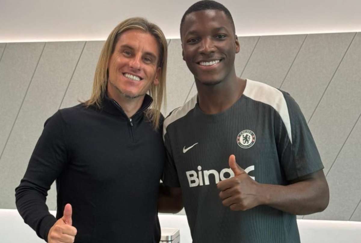 Sebasti&aacute;n Beccacece estuvo con Mois&eacute;s Caicedo