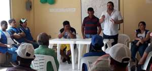 Marlon Lanata, director de la delegaci&oacute;n provincial electoral del Guayas, visit&oacute; el nuevo recinto electoral.