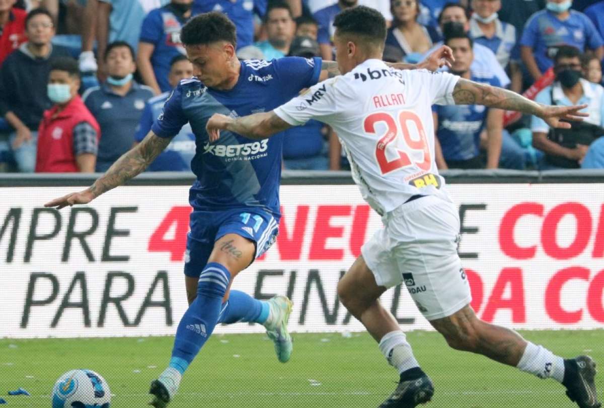 Emelec salvó un empate ante el Atlético Mineiro en Guayaquil