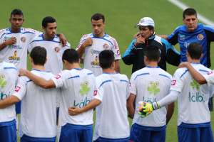 Costa Rica es la sorpresa del Mundial tras ganar a Uruguay e Italia en el grupo D. Foto: AFP