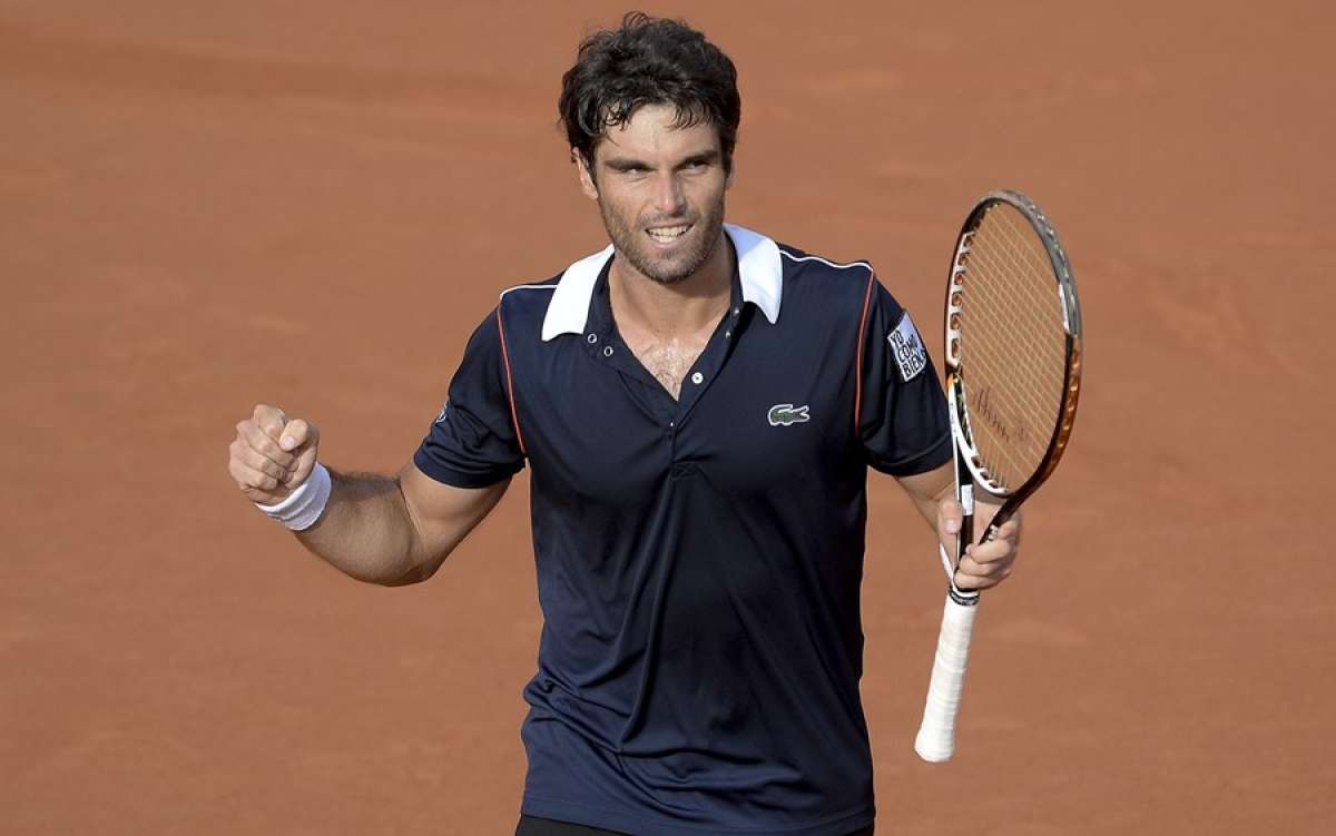 And&uacute;jar, 66&ordm; de la ATP, elimin&oacute; a Ferrer al superarle por 7-6 (8/6) y 6-3. Foto: Agencia AFP