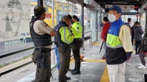 27 personas fueron detenidas en operativos de seguridad del Trolebús y Ecovía