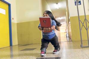 Rosita Bet&uacute;n fue una de las 1.065 estudiantes con discapacidad que rindieron el ENES. Su meta es estudiar contabilidad y enrolarse en la funci&oacute;n p&uacute;blica.