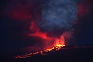 La actividad del Wolf en las Gal&aacute;pagos empez&oacute; a disminuir, seg&uacute;n el Geof&iacute;sico