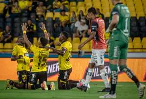 Barcelona derrot&oacute; a Deportivo Cuenca.