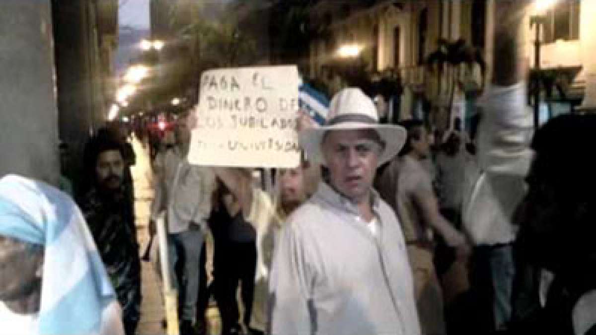 Agresiones a periodista en marchas en Guayaquil