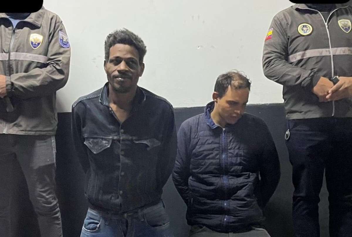 Ambato: capturan a dos sospechosos ligados a las FARC y a Los Lobos