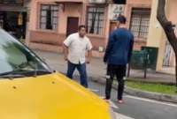 Graban pelea entre dos ciudadanos en Guayaquil