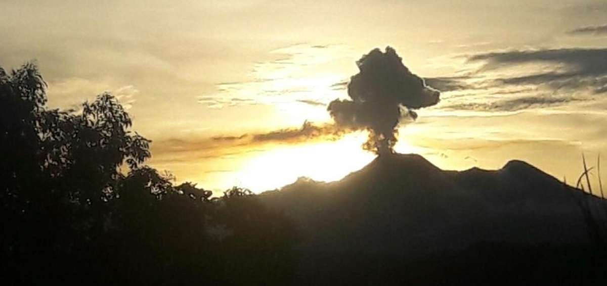 El volc&aacute;n Reventador mantiene actividad alta, inform&oacute; el Instituto Geof&iacute;sico.