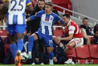 Tres ecuatorianos jugaron en el duelo de la Copa de la Liga de Inglaterra con el Brighton. 