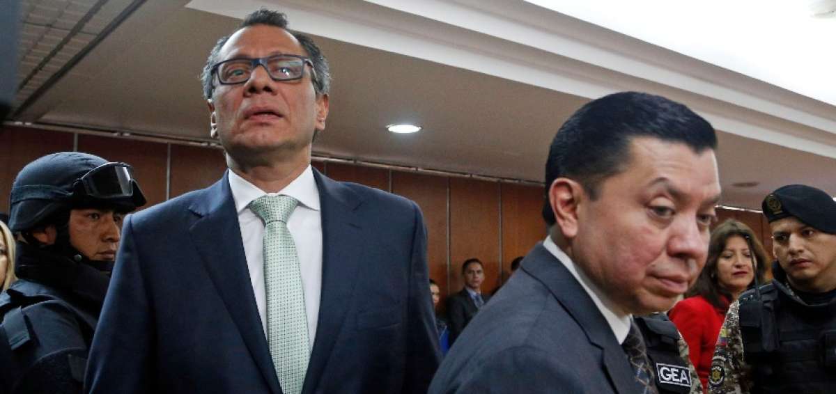 Jorge Glas inici&oacute; el tr&aacute;mite para obtener la prelibertad