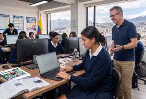 Solo 54 % de las escuelas dispone de pol&iacute;ticas formales sobre IA.