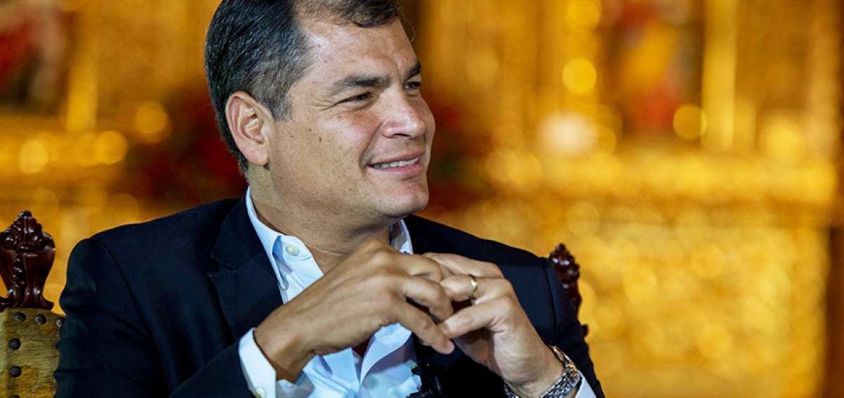 Rafael Correa cierra su gesti&oacute;n con una aprobaci&oacute;n del 62%