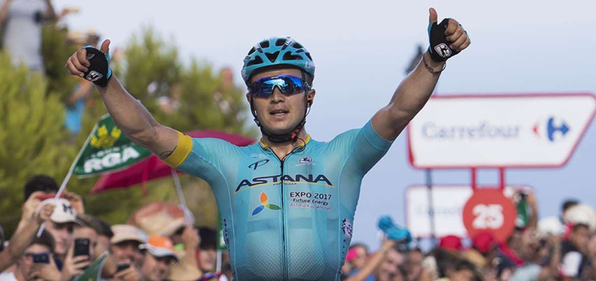 El kazajo Alexei Lutsenko se impuso en la meta con un tiempo de 4h24:58, por delante del eritreo Mehrawi Kudus y del espa&ntilde;ol Marc Soler. 