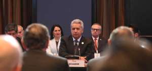 El presidente Len&iacute;n Moreno se reuni&oacute; en Lima con los mandatarios de Per&uacute;, Colombia y Chile, miembros activos de la Alianza del Pac&iacute;fico.