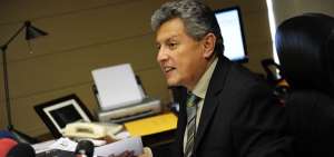 Pedro Delgado, cuando ejerc&iacute;a las funciones de presidente del Banco Central de Ecuador.