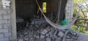 El sismo y sus r&eacute;plicas provocaron da&ntilde;os en viviendas en la zona norte de la provincia de Santa Elena.