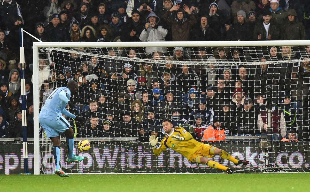 Yaya Tour&eacute; anot&oacute; el segundo gol de Manchester City. Foto: AFP