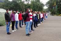 Nuevo acuartelamiento de miles de jóvenes se realizó este fin de semana en varias provincias del país