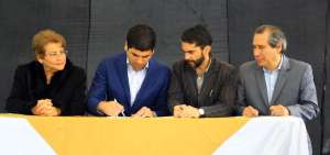 El vicepresidente de la Rep&uacute;blica, Otto Sonnenholzner, fue parte del evento en Uniandes.