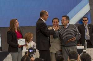 Los microempresarios recibieron capacitaci&oacute;n en finanzas p&uacute;blicas.Foto: Fernando Sandoval/ EL TEL&Eacute;GRAFO