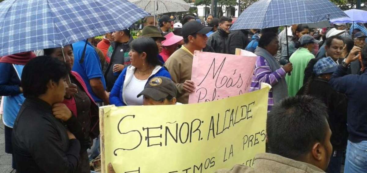 Los moradores de San Roque dicen estar cansados de la inseguridad en la zona.