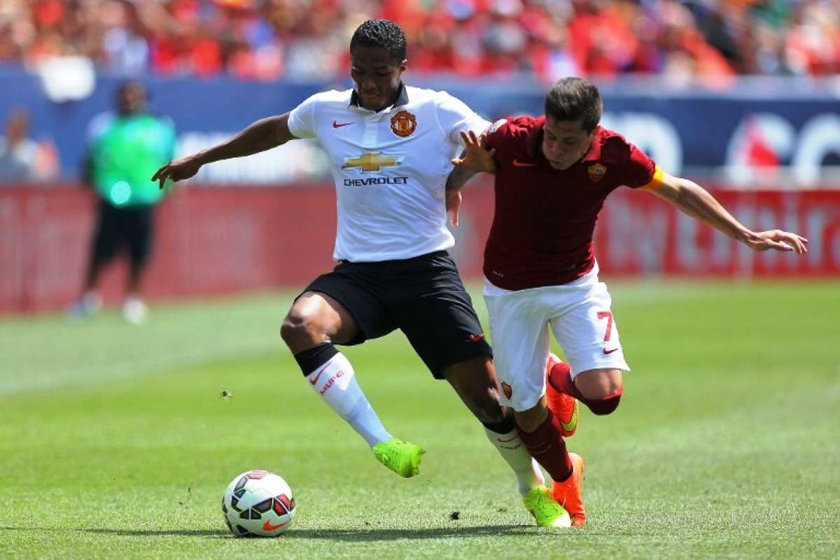 El ecuatoriano Antonio Valencia fue titular ante el conjunto italiano. Foto: AFP