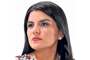 Lorena Tapia, ministra del Ambiente.
