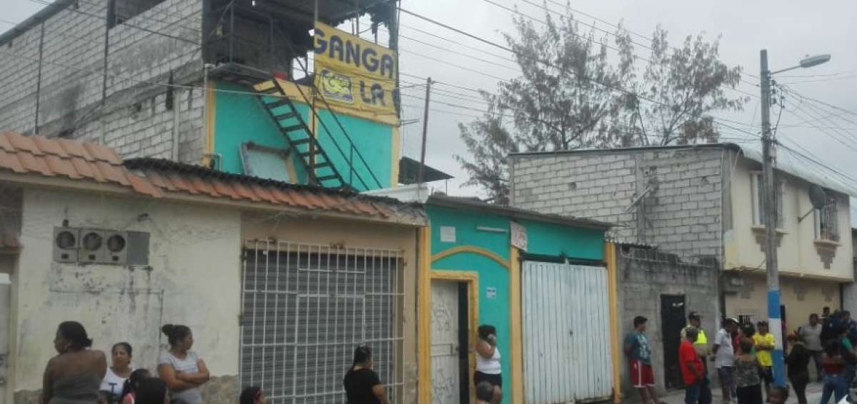 En esta vivienda del Guasmo Sur funcionaba una cl&iacute;nica clandestina de rehabilitaci&oacute;n de adicciones.