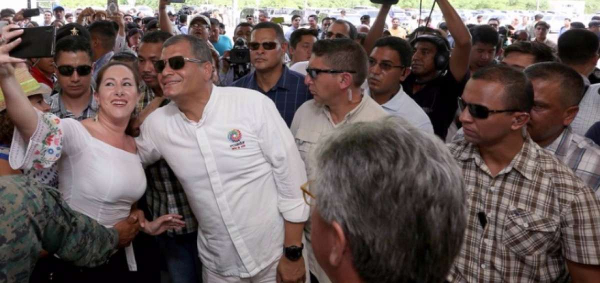 El mandatario lleg&oacute; esta ma&ntilde;ana a Montecristi para su &uacute;ltimo gabinete itinerante.