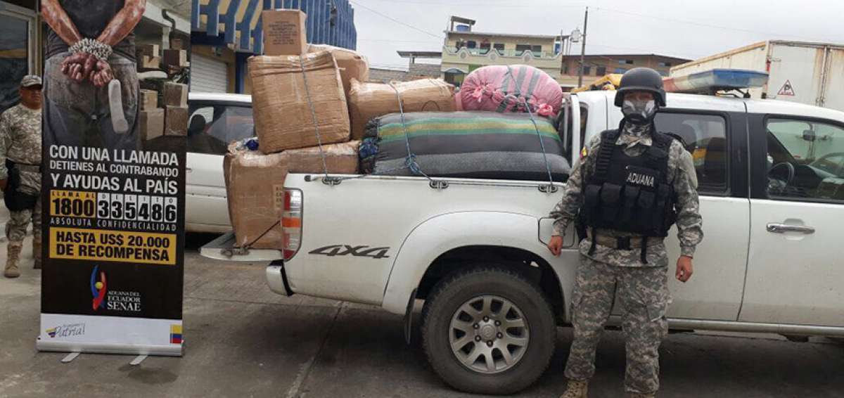 Aduana aprehende sacos de arroz