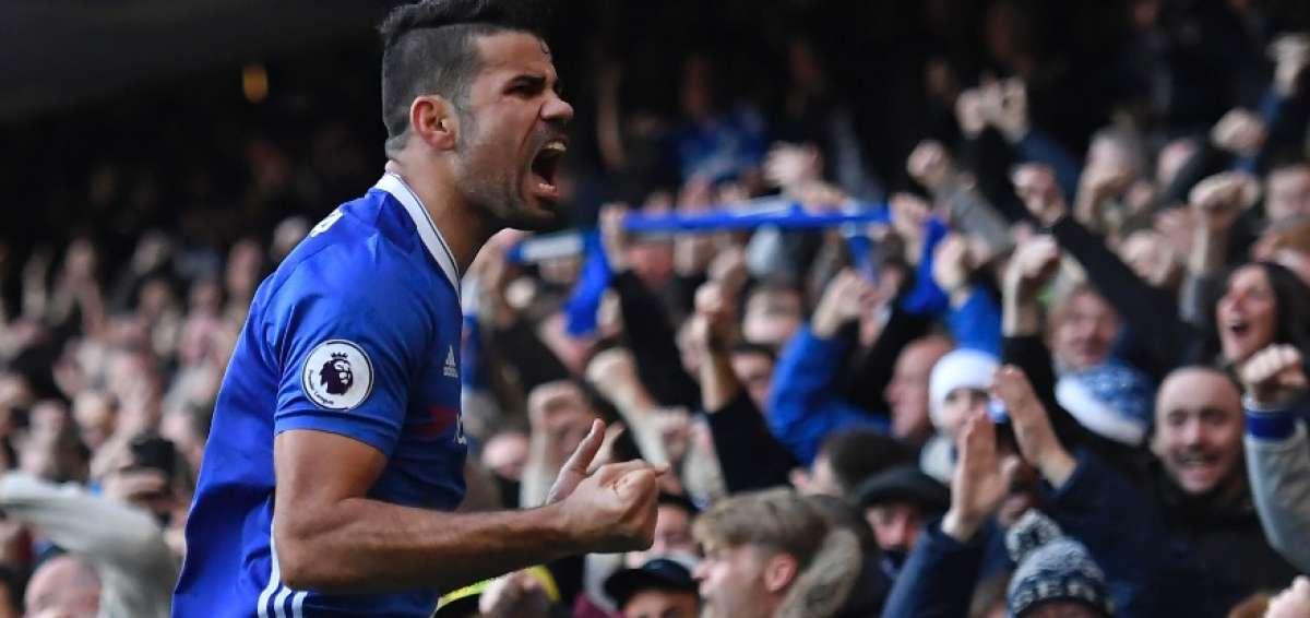 Diego Costa permite a Chelsea seguir l&iacute;der en la Premier
