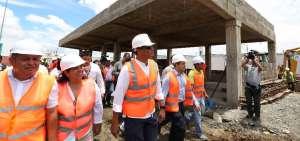 El Jefe de Estado recorri&oacute; la construcci&oacute;n de la unidad educativa Eugenio Espejo del cant&oacute;n Babahoyo.