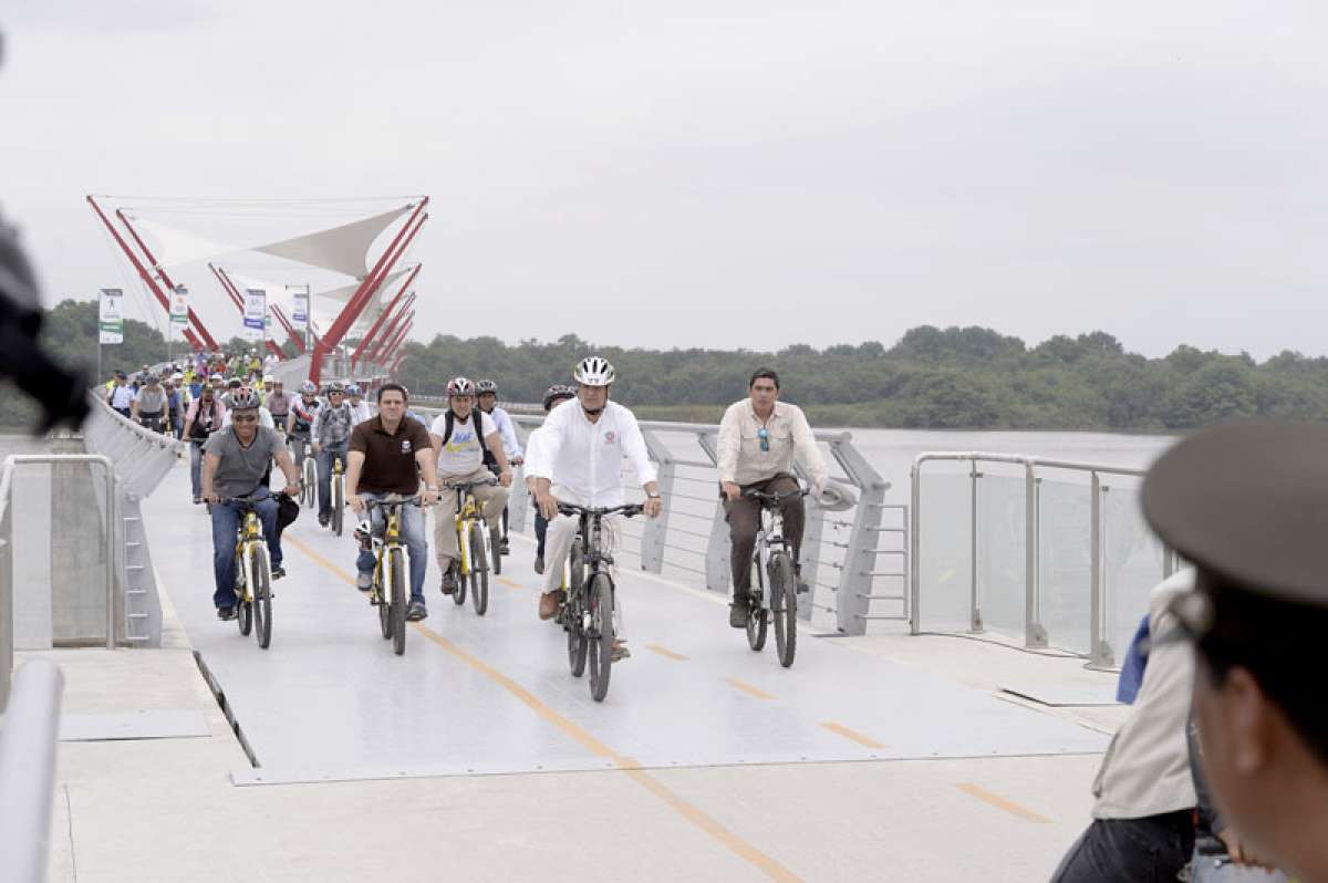 Puente Dur&aacute;n-Santay fue inaugurado (Galer&iacute;a)
