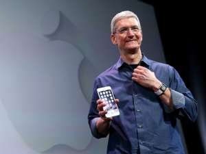 Tim Cook, CEO de Apple. 