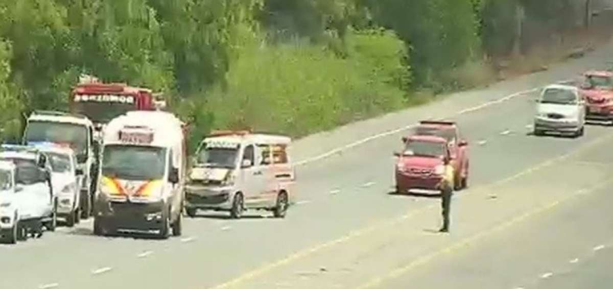Cinco heridos deja accidente de tr&aacute;nsito en v&iacute;a a la Costa