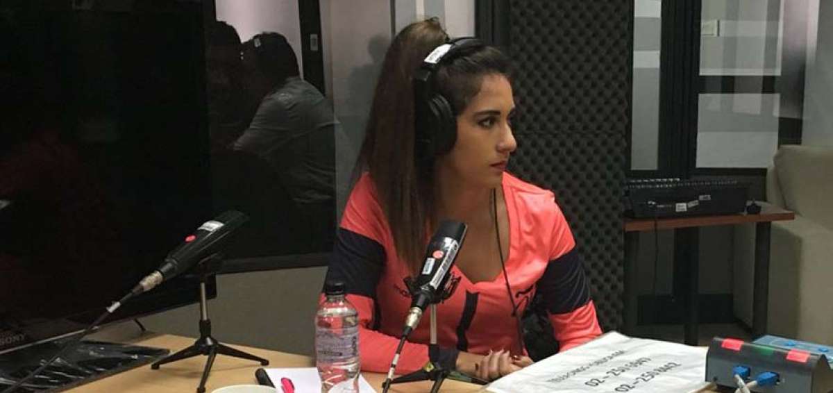 La exseleccionada estuvo en las instalaciones de P&uacute;blica FM.
