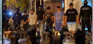Detenidos en Manab&iacute; seis narcotraficantes internacionales
