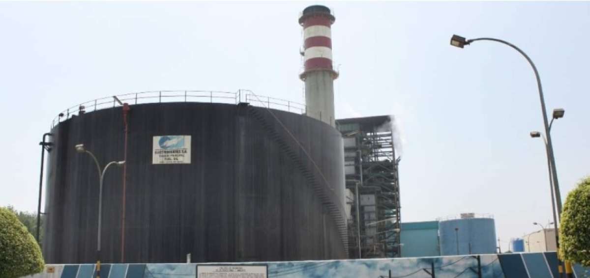 Central T&eacute;rmica Trinitaria en Guayaquil entra a reparaci&oacute;n